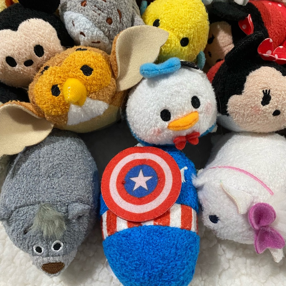 Disney Tsum Tsum Stuffed Animals Multicolor Collection - Picture 5 of 7